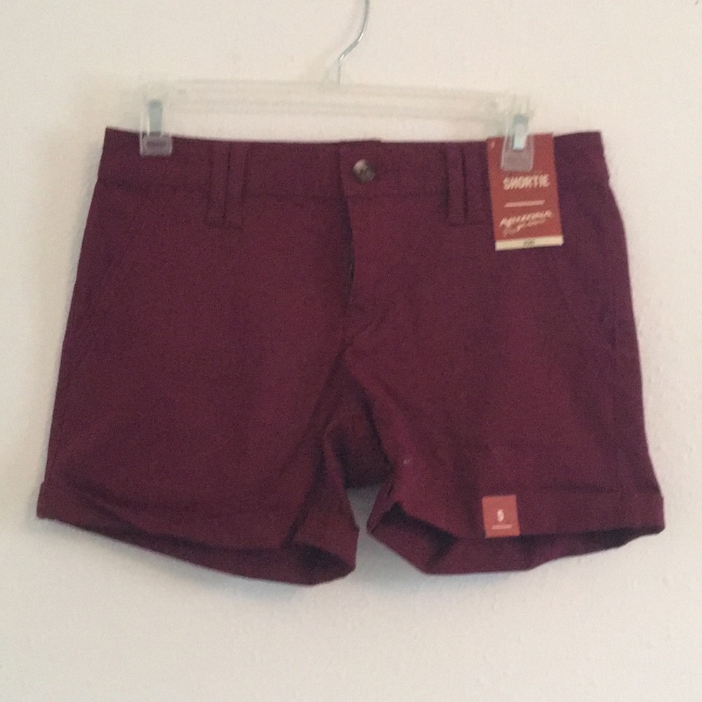 Maroon Arizona Shorts